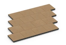 Fallskyddsplatta EPDM – 210 cm