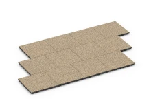 Fallskyddsplatta EPDM – 160 cm