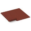 Typische Verlegung oder Einbausituation für den Artikel 7053 von WARCO - Terrassplatta i gummi Linea, Farbton Tegelröd in der Abmessung 50 x 50 x 3 cm | 0,25 m².