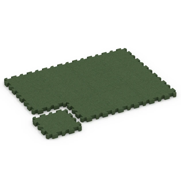 Typische Verlegung oder Einbausituation für den Artikel 6407 von WARCO - Fallskyddsplatta – 220 cm, Farbton Gräsgrön in der Abmessung 50 x 50 x 6 cm | 0,25 m².