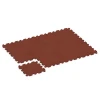 Typische Verlegung oder Einbausituation für den Artikel 6313 von WARCO - Fallskyddsplatta med pusselkoppling, Farbton Tegelröd in der Abmessung 50 x 50 x 2 cm | 0,25 m².