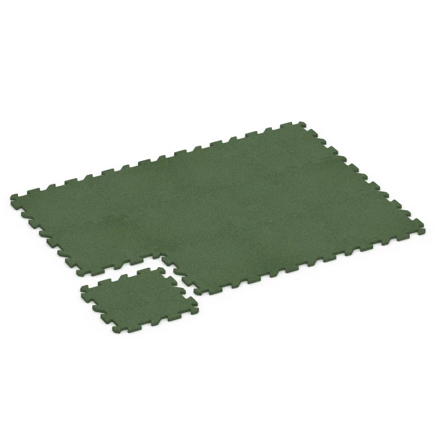 Typische Verlegung oder Einbausituation für den Artikel 6985 von WARCO - Gymgolv, Farbton Gräsgrön in der Abmessung 50 x 50 x 2 cm | 0,25 m².