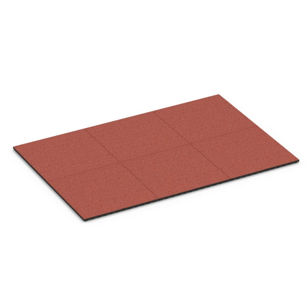 Typische Verlegung oder Einbausituation für den Artikel 6388 von WARCO - Stallmatta Lyx, Farbton Tegelröd in der Abmessung 100 x 100 x 4,5 cm | 1,00 m².