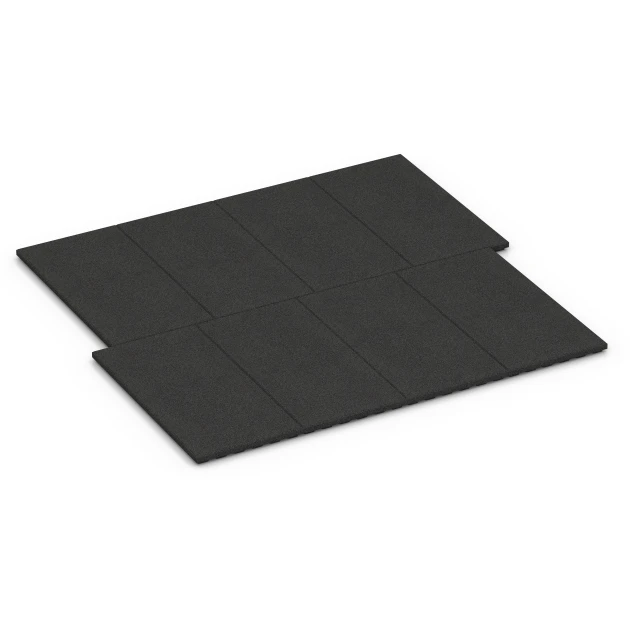 Typische Verlegung oder Einbausituation für den Artikel 6389 von WARCO - Stallmatta Lyx, Farbton Antracit in der Abmessung 100 x 50 x 4,5 cm | 0,50 m².