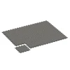 Typische Verlegung oder Einbausituation für den Artikel 6796 von WARCO - Agilitygolv hundsport, Farbton Mörkgrå granit in der Abmessung 44,6 x 44,6 x 1,8 cm.
