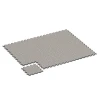 Typische Verlegung oder Einbausituation für den Artikel 6860 von WARCO - Fitness Max gymgolv, Farbton Grå granit in der Abmessung 44,6 x 44,6 x 1,8 cm.