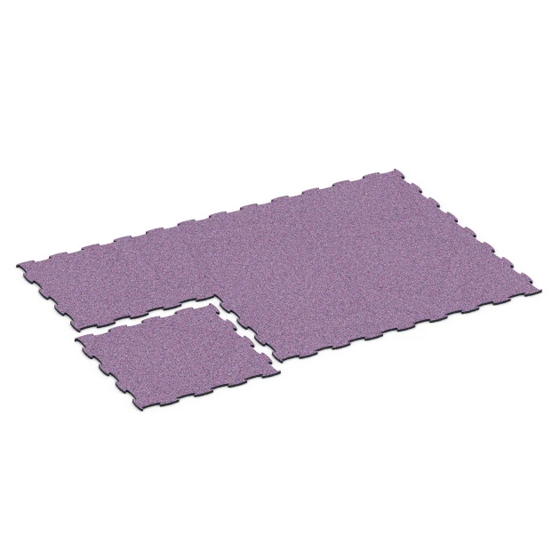 Typische Verlegung oder Einbausituation für den Artikel 6900 von WARCO - Hundsportgolv inomhus, Farbton Lavendel in der Abmessung 44,6 x 44,6 x 1,8 cm.