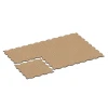 Typische Verlegung oder Einbausituation für den Artikel 6925 von WARCO - Mässgolv klickplatta, Farbton Terrakotta in der Abmessung 97,1 x 97,1 × 1,8 cm.