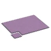 Typische Verlegung oder Einbausituation für den Artikel 6936 von WARCO - Fallskyddsplatta pussel, Farbton Lavendel in der Abmessung 44,6 x 44,6 × 2,8 cm.