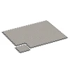 Typische Verlegung oder Einbausituation für den Artikel 6950 von WARCO - Sportplattor gummi, Farbton Grå granit in der Abmessung 44,6 x 44,6 × 2,8 cm.