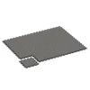 Typische Verlegung oder Einbausituation für den Artikel 6877 von WARCO - Fitness Max gymgolv, Farbton Mörkgrå granit in der Abmessung 44,6 x 44,6 × 2,8 cm.