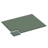 Typische Verlegung oder Einbausituation für den Artikel 6879 von WARCO - Fitness Max gymgolv, Farbton Engelskt gräs in der Abmessung 44,6 x 44,6 × 2,8 cm.