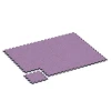 Typische Verlegung oder Einbausituation für den Artikel 6882 von WARCO - Fitness Max gymgolv, Farbton Lavendel in der Abmessung 44,6 x 44,6 × 2,8 cm.