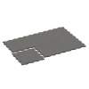 Typische Verlegung oder Einbausituation für den Artikel 6886 von WARCO - Fitness Max gymgolv, Farbton Mörkgrå granit in der Abmessung 97,1 x 97,1 x 2,8 cm.