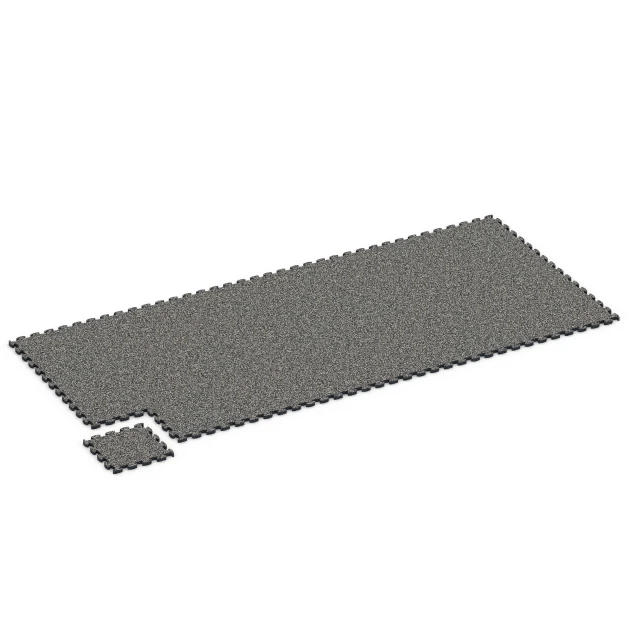 Typische Verlegung oder Einbausituation für den Artikel 6769 von WARCO - Poolkantplattor, Farbton Mörkgrå granit in der Abmessung 28,9 x 28,9 x 1,8 cm.