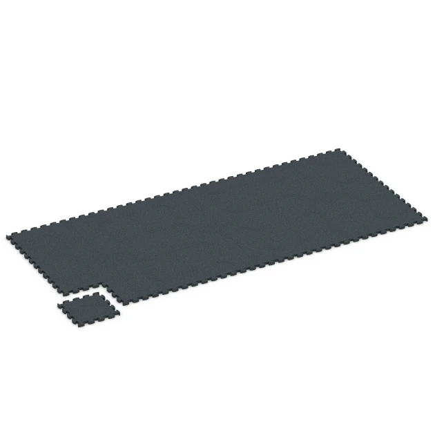 Typische Verlegung oder Einbausituation für den Artikel 6964 von WARCO - Fitness Premium studiogolv, Farbton Antracit in der Abmessung 28,9 x 28,9 x 1,8 cm.